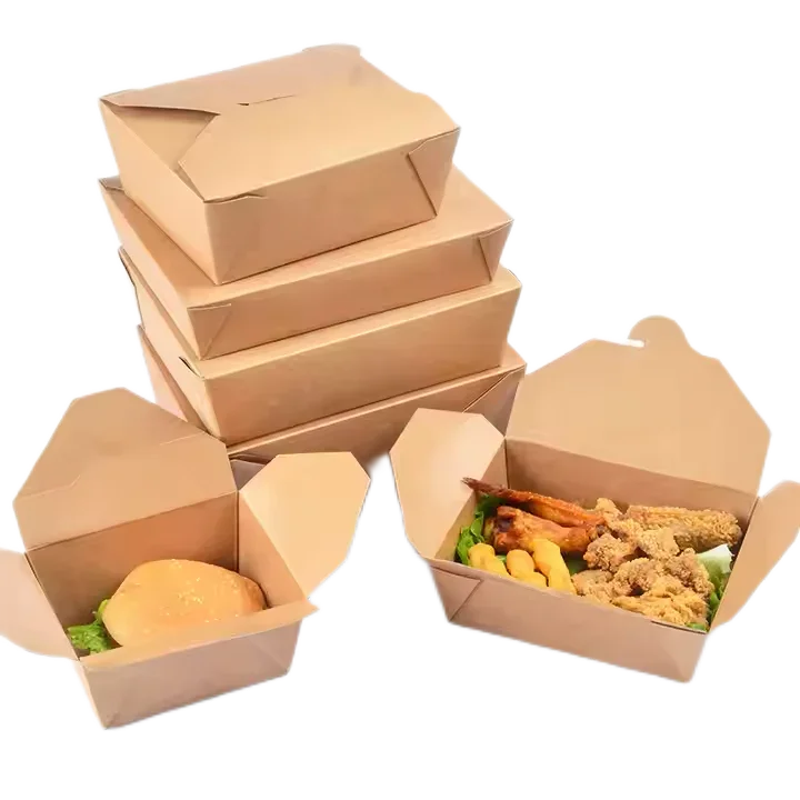 Caixa Take Away Plana 1490ml com fecho, ideal para takeaway de refeições em restaurantes.