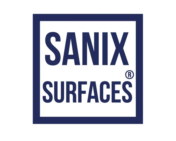 Logotipo do produto Garrafa de Desinfetante Hidroalcoólico para Tampos de Sanita SANIX SURFACES