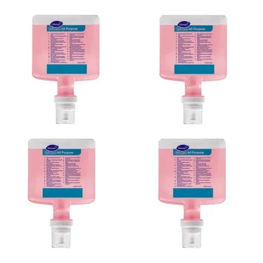 Sabonete Espuma das Mãos Soft Care All Purpose Foam em embalagem de recarga 1,3L da Diversey.