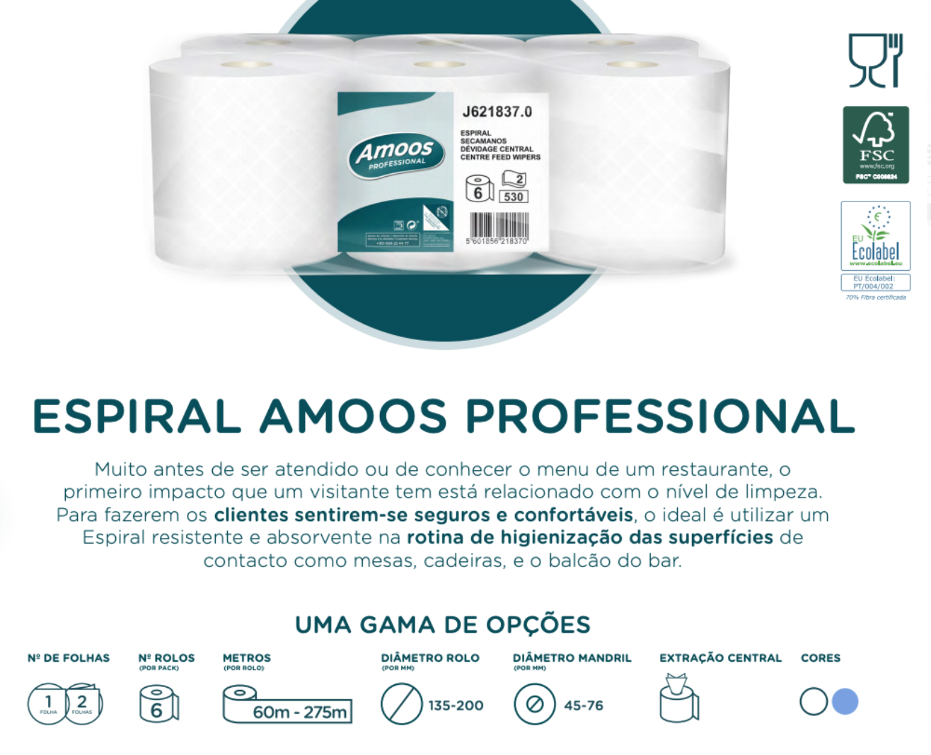 AMOOS PRO ESPIRAL 273S (Pk6)
