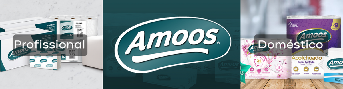 Papel Higiénico Jumbo Maxi 2F 350M Amoos (Pk6)