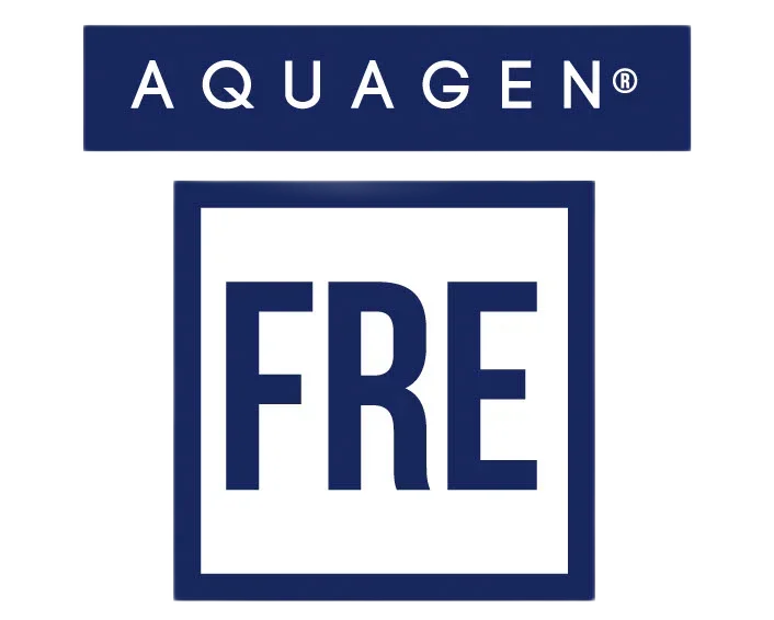 Logotipo de Detergente Limpador WC Cítrico Concentrado Profissional AQUAGEN FRE