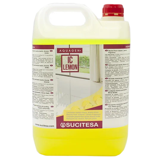 Detergente Pavimentos Neutro com Bioálcool 5 Litros com aroma Limão