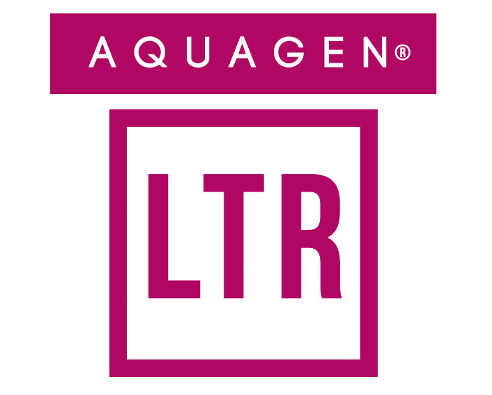 Logotipo da AQUAGEN LTR, marca do Detergente Multiusos Amoniacal em Gel de Alta Performance.