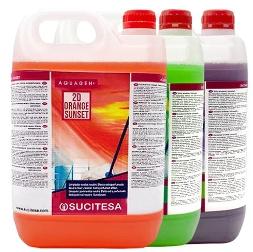 Detergente Pavimentos Neutro Extra Perfumado 5 Litros AQUAGEN 2D disponível em vários aromas