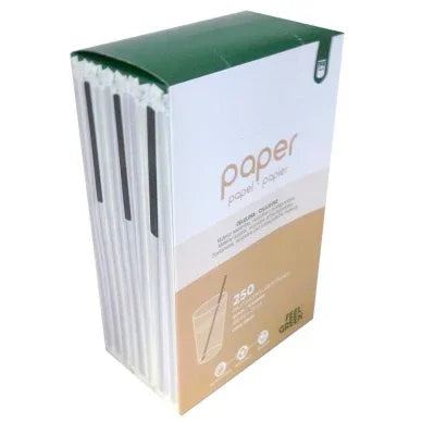 Palhinhas Papel Cartão Cores Individuais 20cm