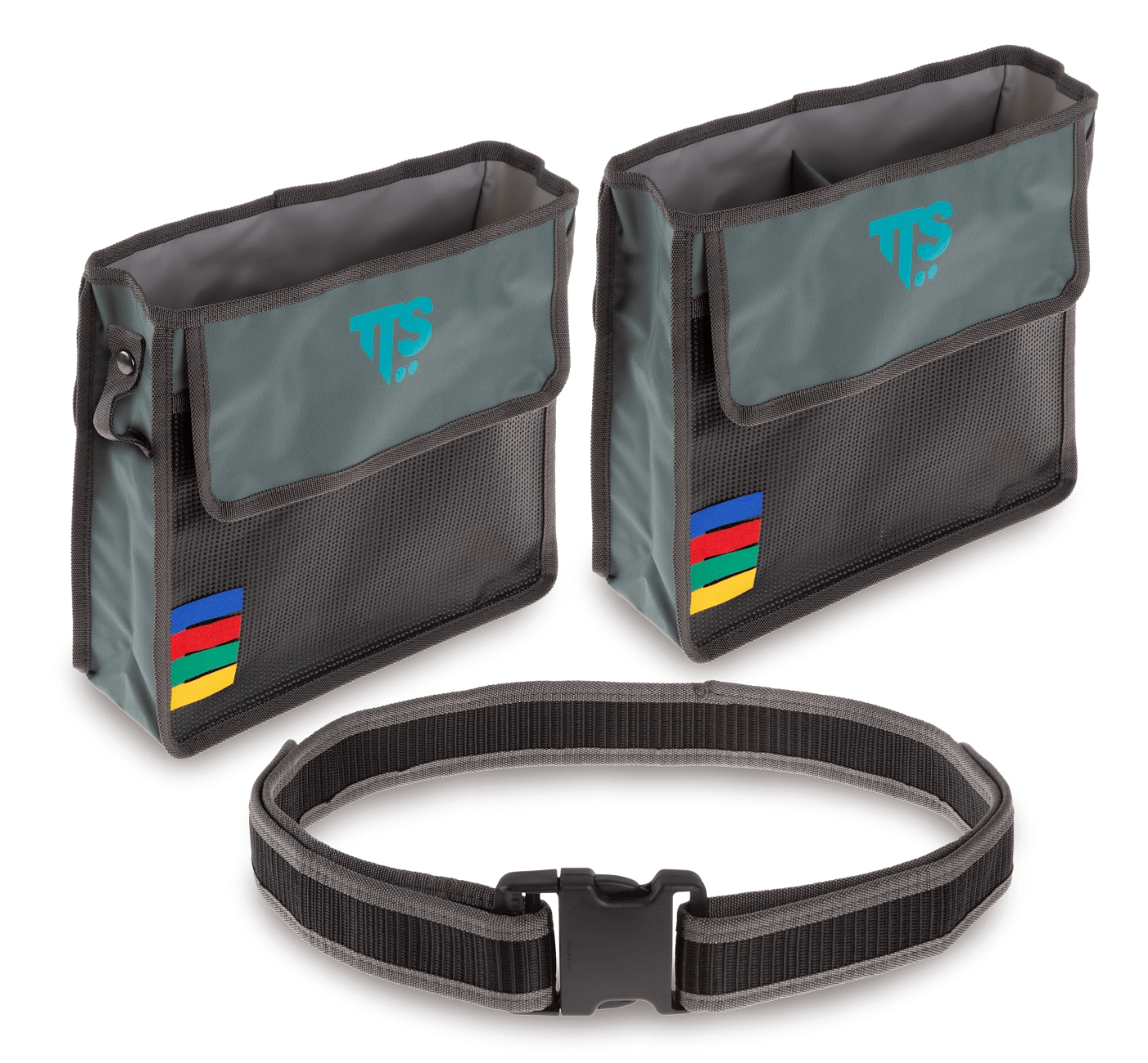 Cinto Porta-Utensílios de Limpeza Profissional TTS BELTY KIT disposto, novo pronto a usar