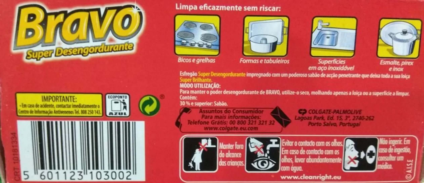 Esfregão Bravo Super Desengordurante