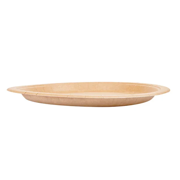 Prato Cartão Kraft 18cm Descartável