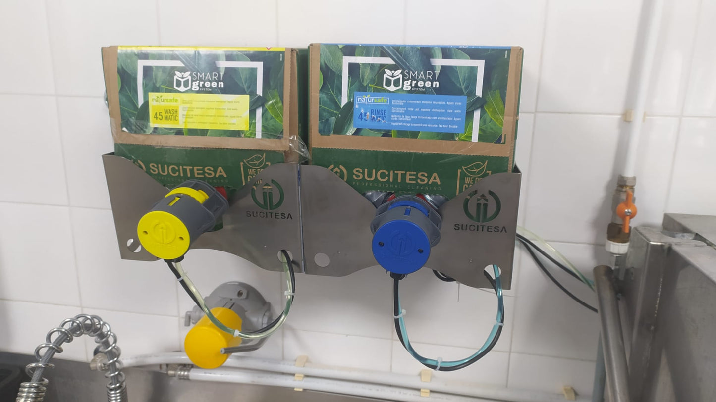 NATURSAFE WASHMATIC SGS RINSEMATIC Detergente Máquina Loiça Ultra Concentrado Profissional 10L Industrial