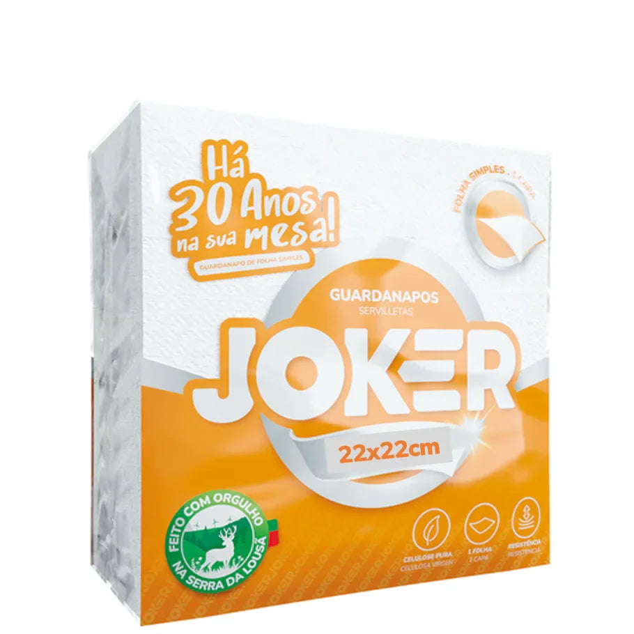GUARDANAPO 1 FOLHA 22x22 Joker