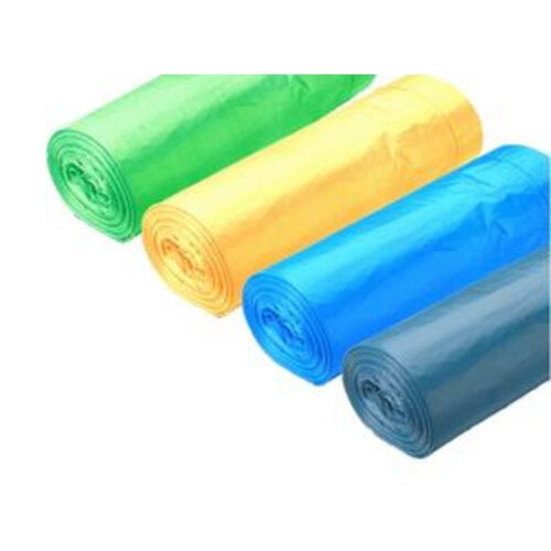 DELFI PRO OPTILIGHT FF 30L Saco Lixo Cores Reciclagem Ecoponto Empresas 30 litros 55x60cm Rolo com 15 Sacos Amarelo Verde Azul