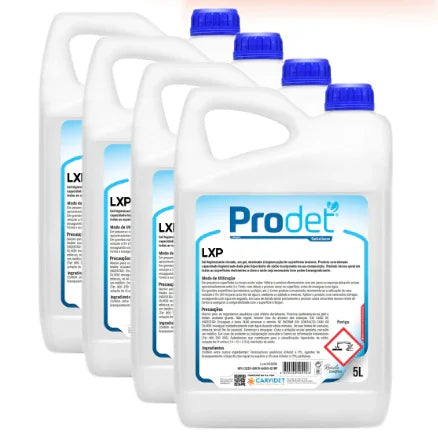 Lixívia Perfumada Profissional 5 Litros PRODET LXP