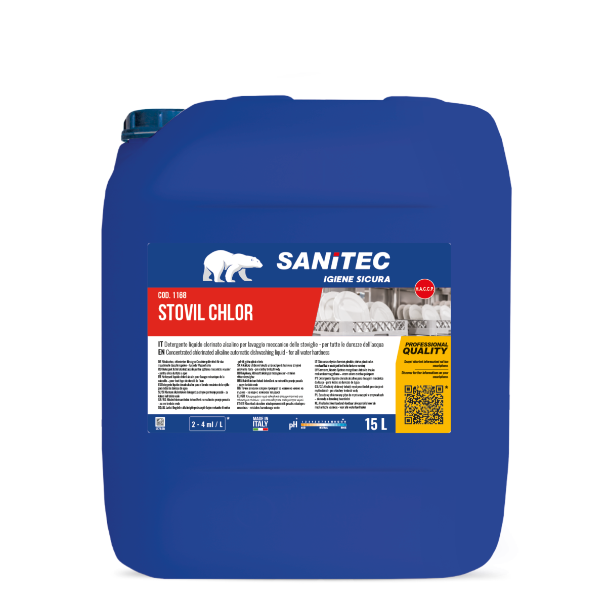SANITEC STOVIL CHLOR 15L