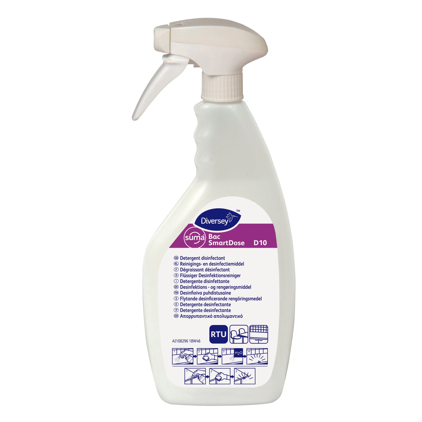 SUMA BAC D10 SmartDose Garrafa 750ml