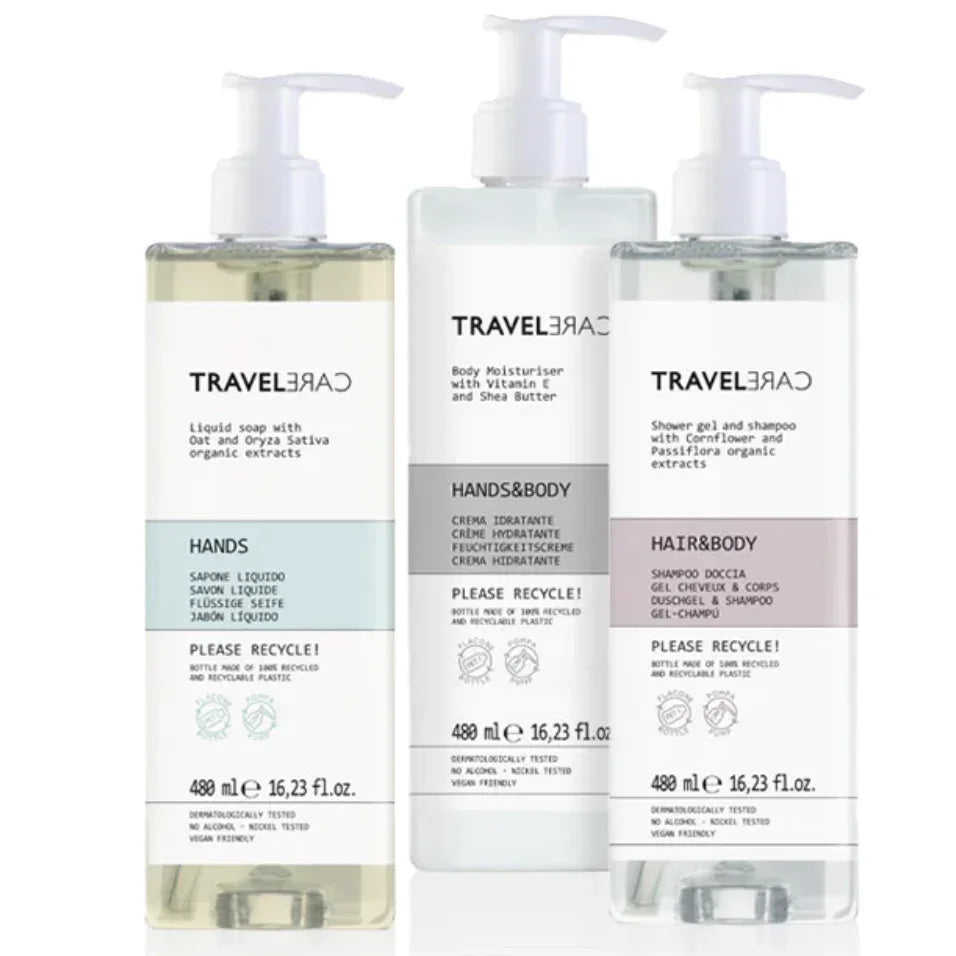 Sabonete Sólido Vegetal Mini TRAVELCARE 15g, conjunto de produtos de beleza, hidratação e limpeza, perfeito para hóteis e alojamentos locais