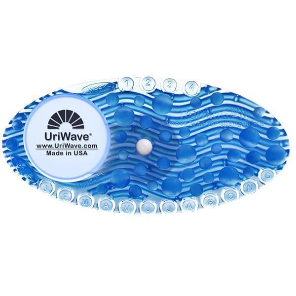 Bloco Ambientador Extra Perfumado URIWAVE CURVE com aroma COTTON BLOSSOM