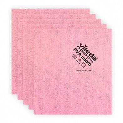 VILEDA PVA MICRO Pano Vermelho