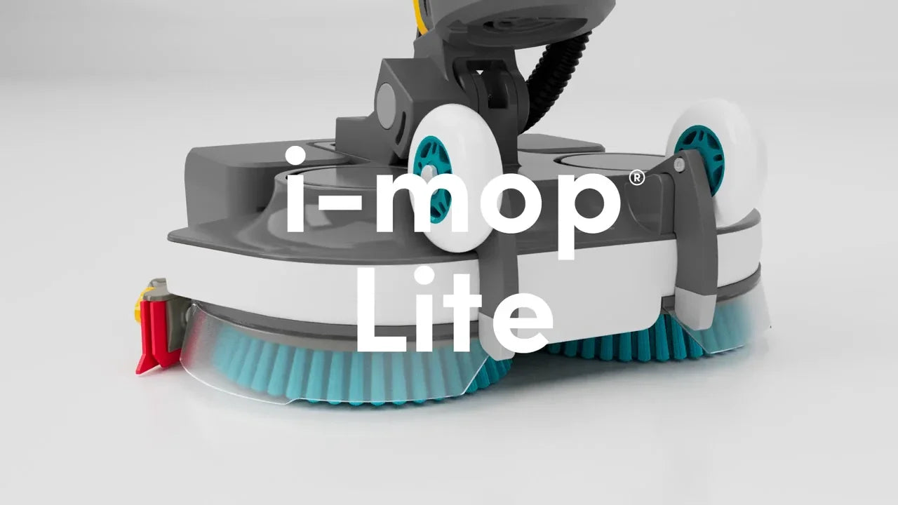 imagem promocional da Máquina Lavadora de Pavimentos Ergonómica 360º IPC i-MOP LITE
