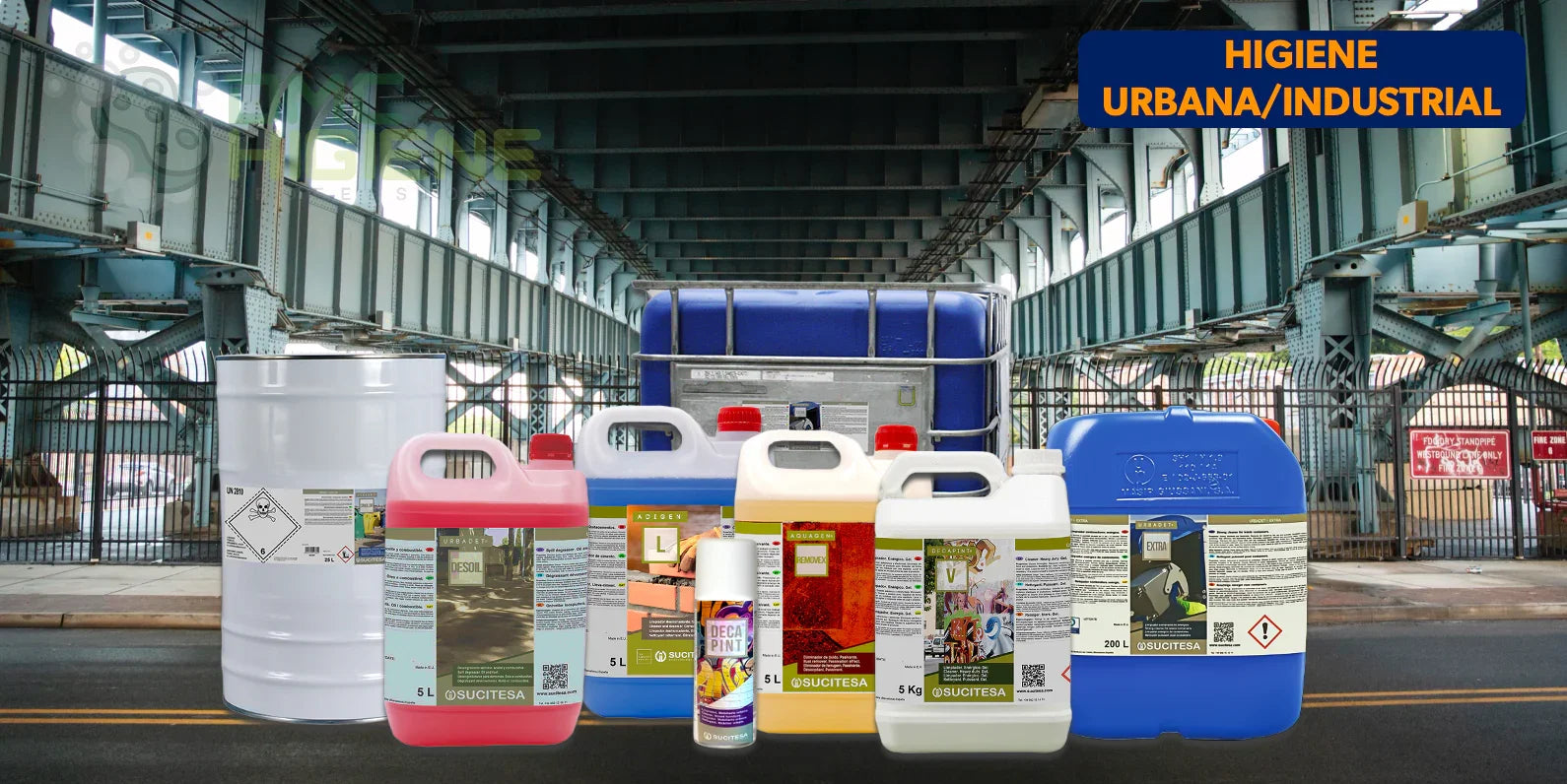Detergentes Higiene Urbana Industrial Químicos Profissionais Concentrados Estradas Fábricas Oficinas