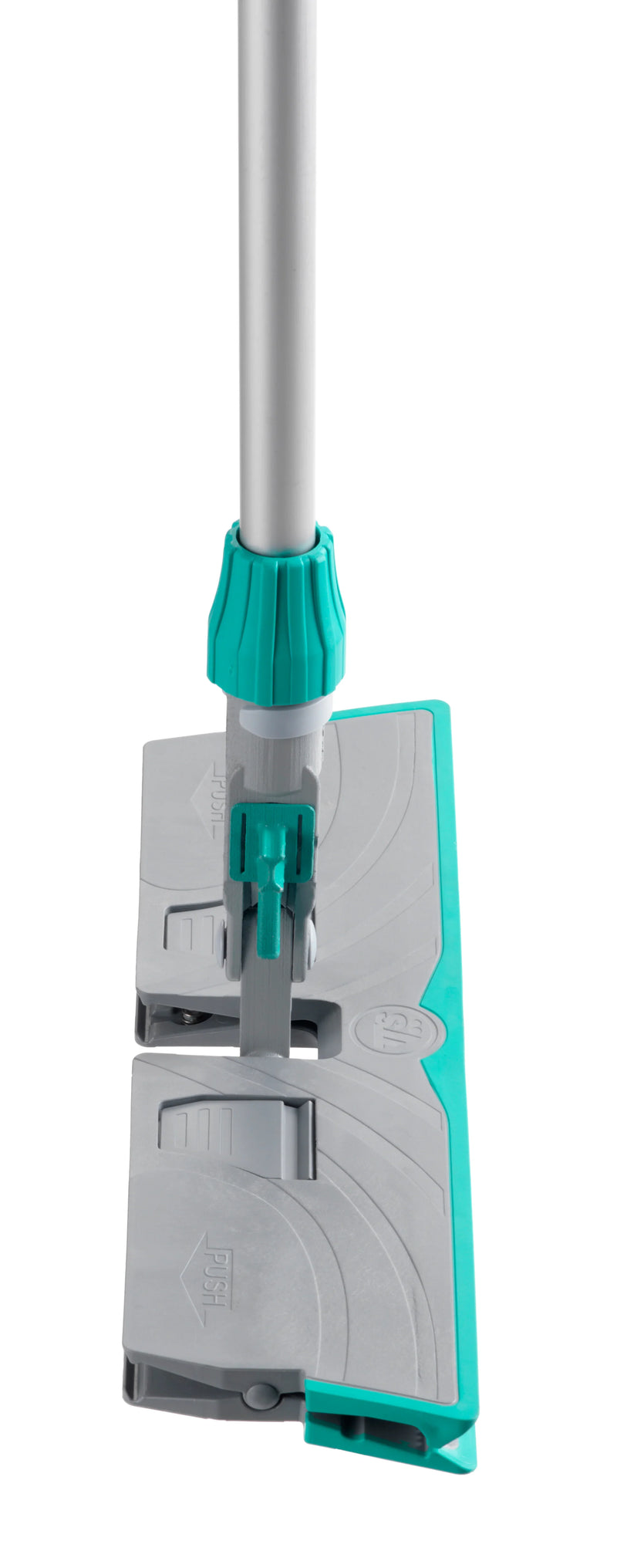 Mopa Microfibra Dupla-Ação de 2 Faces para Sistema Tri-Wet - parte do sistema de limpeza com mop de microfibra.