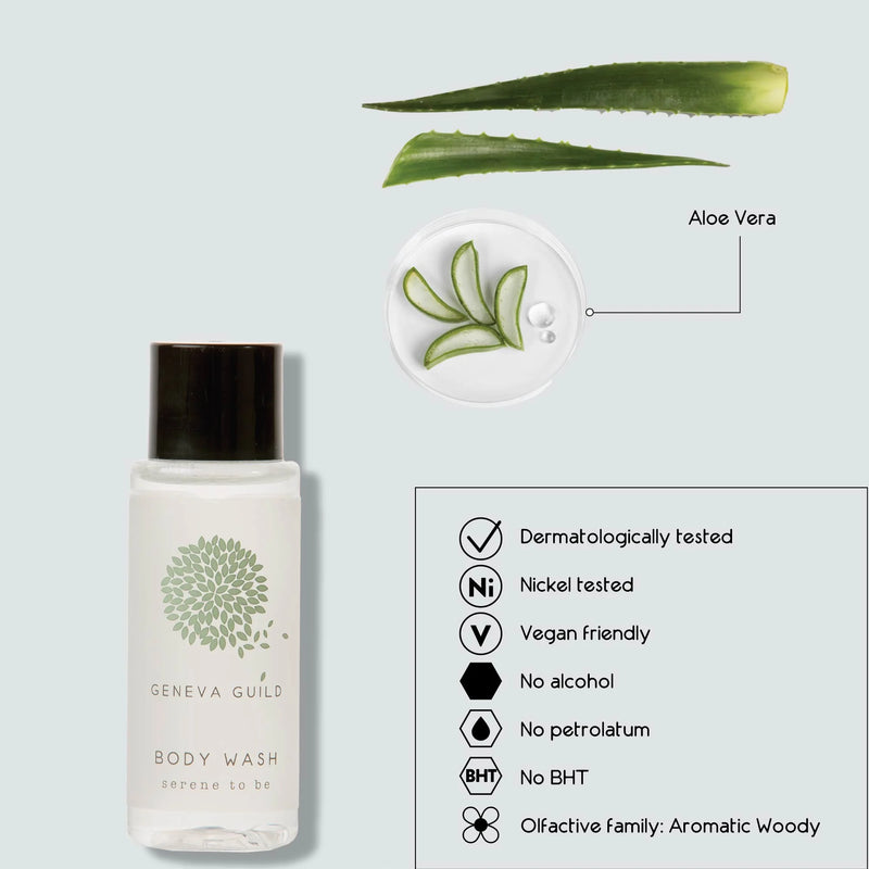 Gel de Banho Geneva Guild Frasco 30ml (300un)