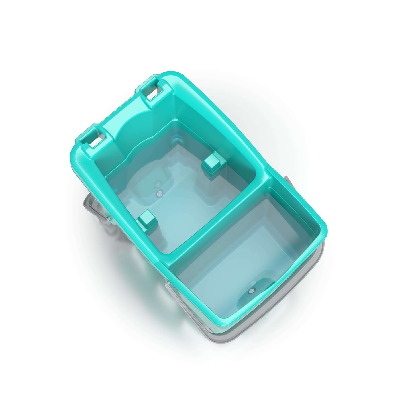 Carrinho Limpeza Duplo Ergo - Separador de Águas em estilo moderno e funcional | TTS ACTION TEC PRO