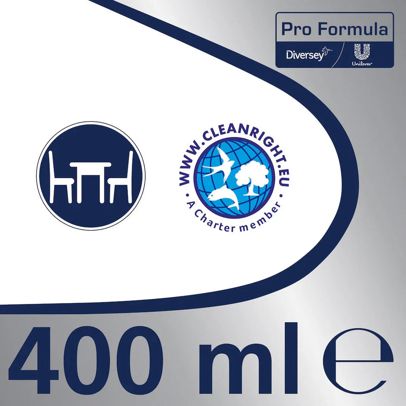Rótulo de Spray para Limpeza Móveis Cif Profissional em Aerossol de 400ml