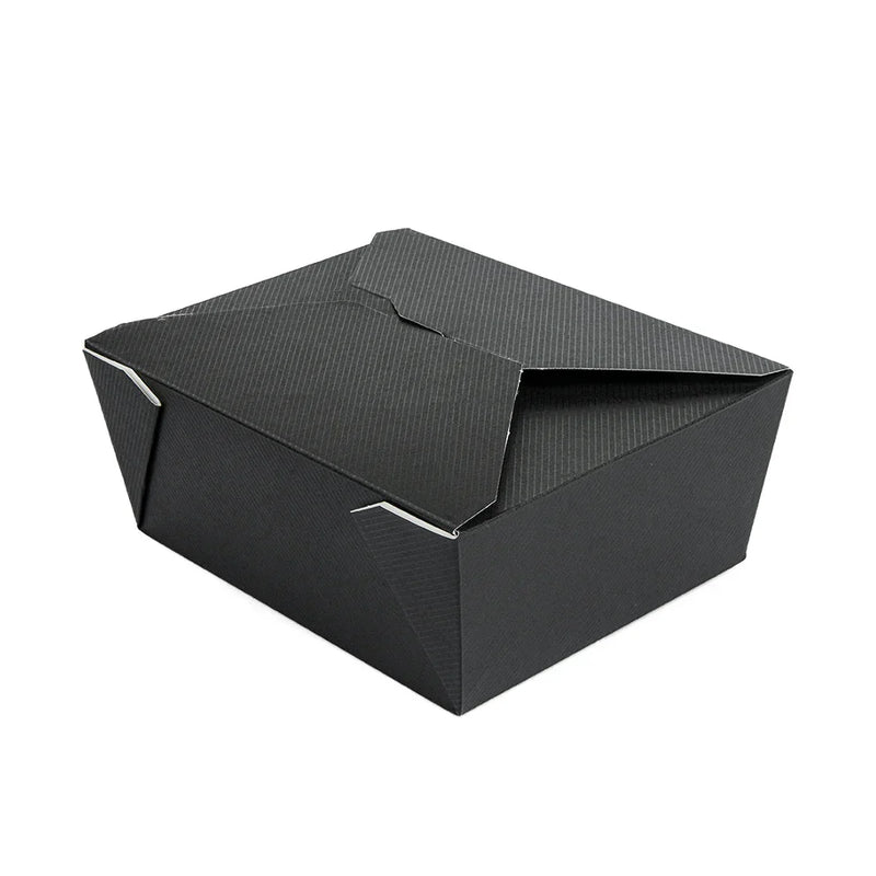 Caixa Take Away Plana Preta 780ml (50un)
