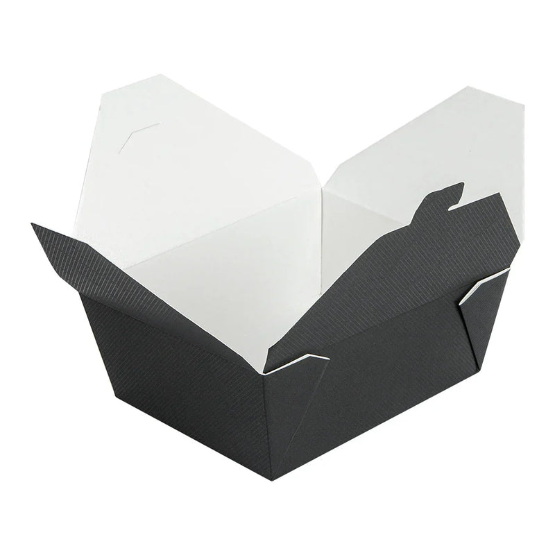Caixa Take Away Plana Preta 780ml (50un)