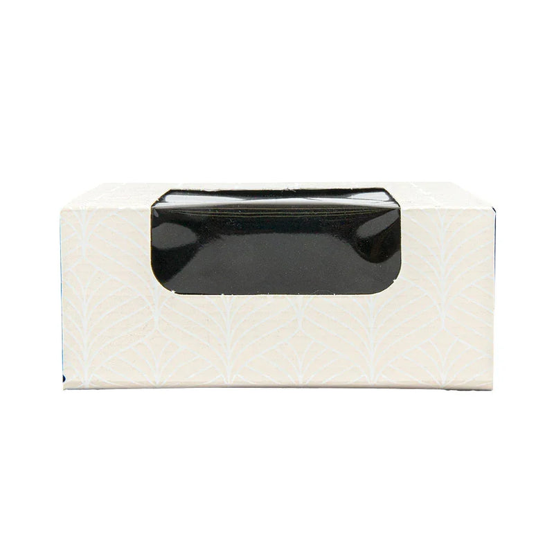 Caixa Branca Sushi com Janela 10x10cm Take Away | Embalagem para sushi e pratos asiáticos