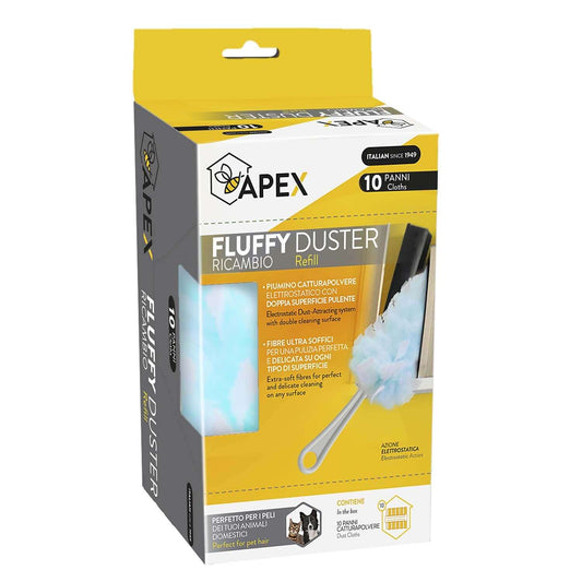 Pack com 10 Recargas de Espanador Agarra-Pó Panos Tipo Swiffer