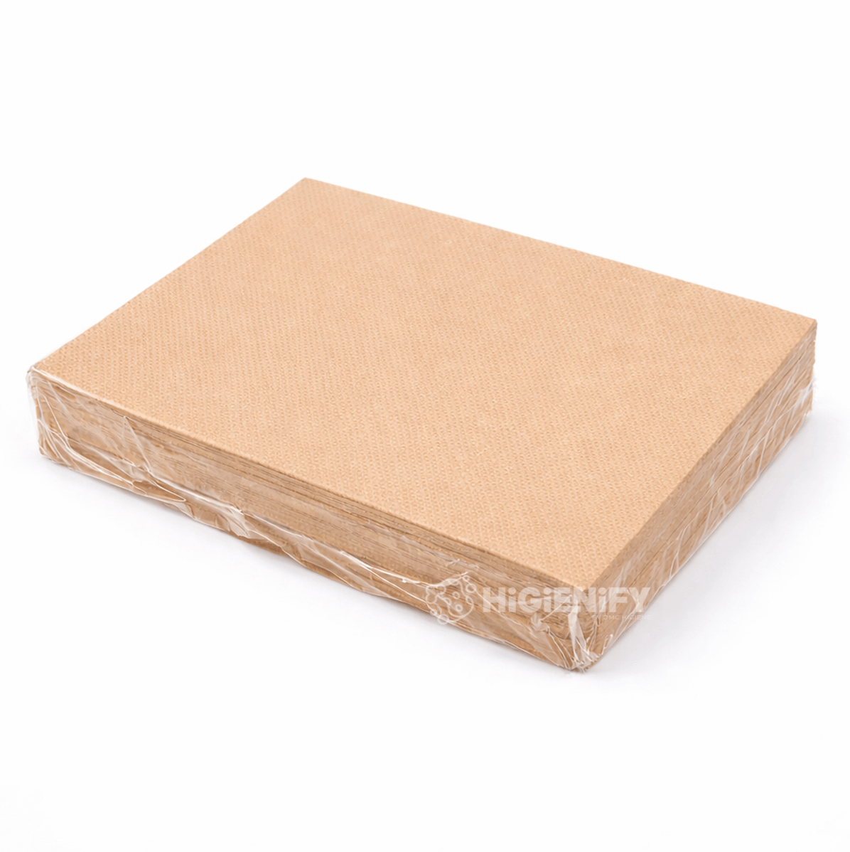 Toalhas de Mesa Individuais Kraft 30x40cm em embalagem, práticas e sustentáveis para uso em vários estabelecimentos de restauração