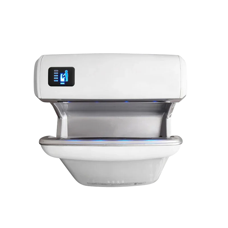 Secador Mãos Elétrico Vertical ABS Branco Empresas Centro Comercial