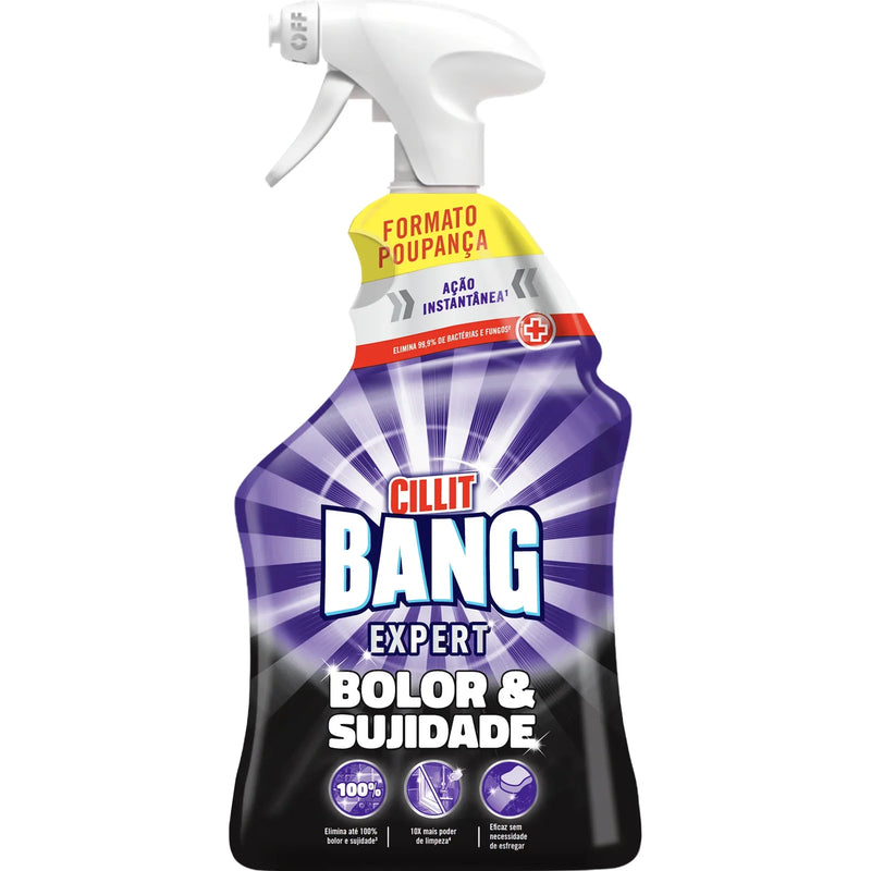 Garrafa Pulverizadora de Spray Removedor de Fungos & Bolores CILLIT BANG 1000ml