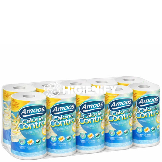 Rolo Papel de Cozinha 3F Amoos Calorie Control | Pacote com 10 rolos | Ideal para controle de calorias em frituras. perfeito para uso em cozinhas profissionais