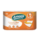 AMOOS COMPACT PLUS Papel Higiénico Doméstico Folha Dupla Gigante Rolo 48 Metros Empresas Hotel 