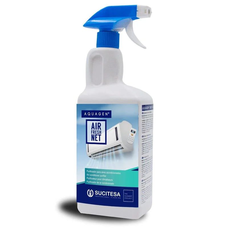Garrafa Pulverizadora de Spray para Limpeza de Ar Condicionado Profissional AQUAGEN AIRFRESH NET