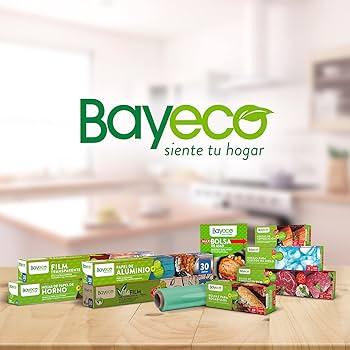 BAYECO Peliculas e Filmes Alimentares Sacos Sandwich Cubos de Gelo Pelicula Aderente Folha de Aluminio Prata Económico