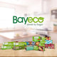 BAYECO Peliculas e Filmes Alimentares Sacos Sandwich Cubos de Gelo Pelicula Aderente Folha de Aluminio Prata Económico