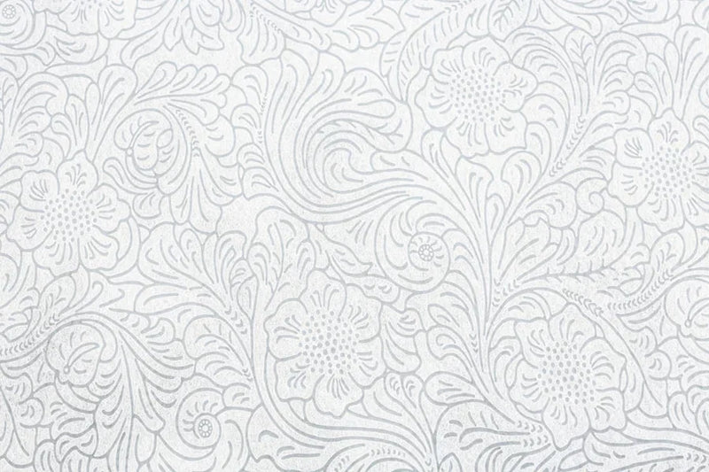 Toalhas de Mesa Individuais Airlaid Decoradas com padrão floral em fundo claro, ideal para decoração de mesas em restaurantes e hotéis