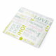 Papel Bolsa Anti-Gordura Parole 13x14 cm com design colorido ideal para food service, pack de 1000 folhas.