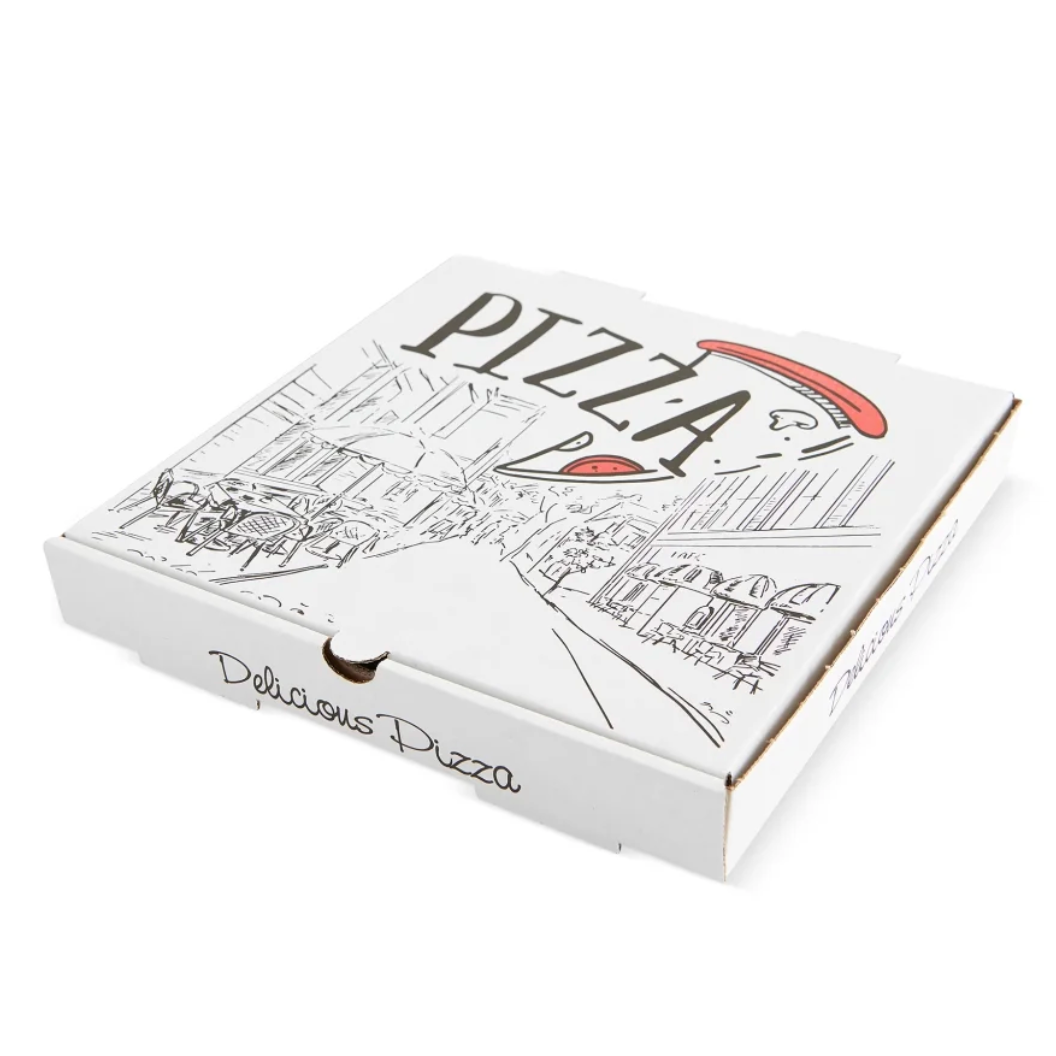 DELFI ECOLINE PIZZA BOX XL (100un)