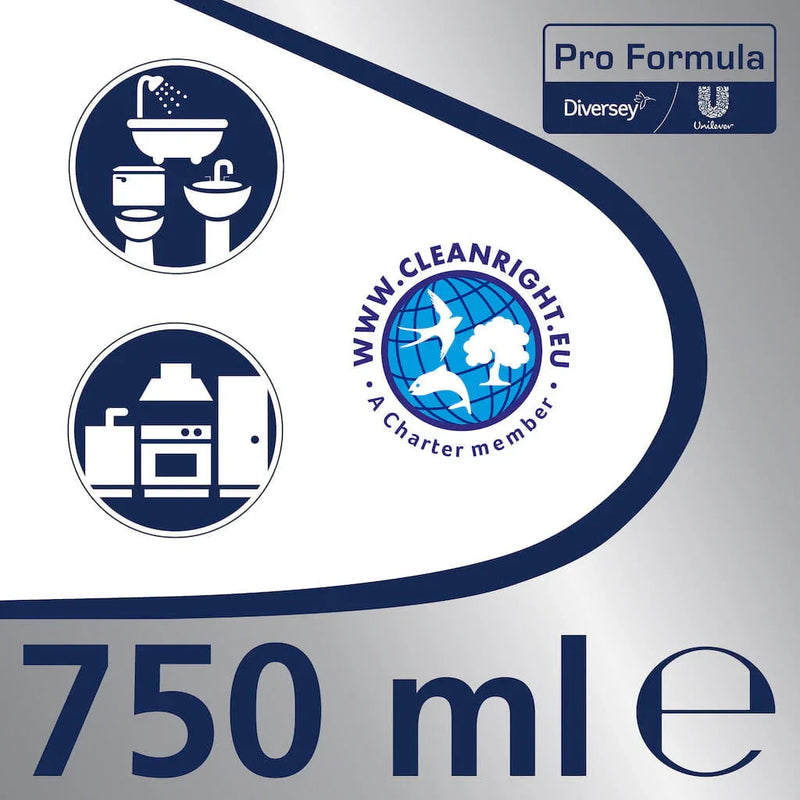 Rótulo do Creme de Limpeza Multiusos CIF Original Profissional