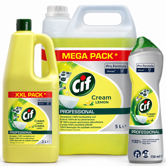 Creme de Limpeza Multiusos CIF Limão Profissional