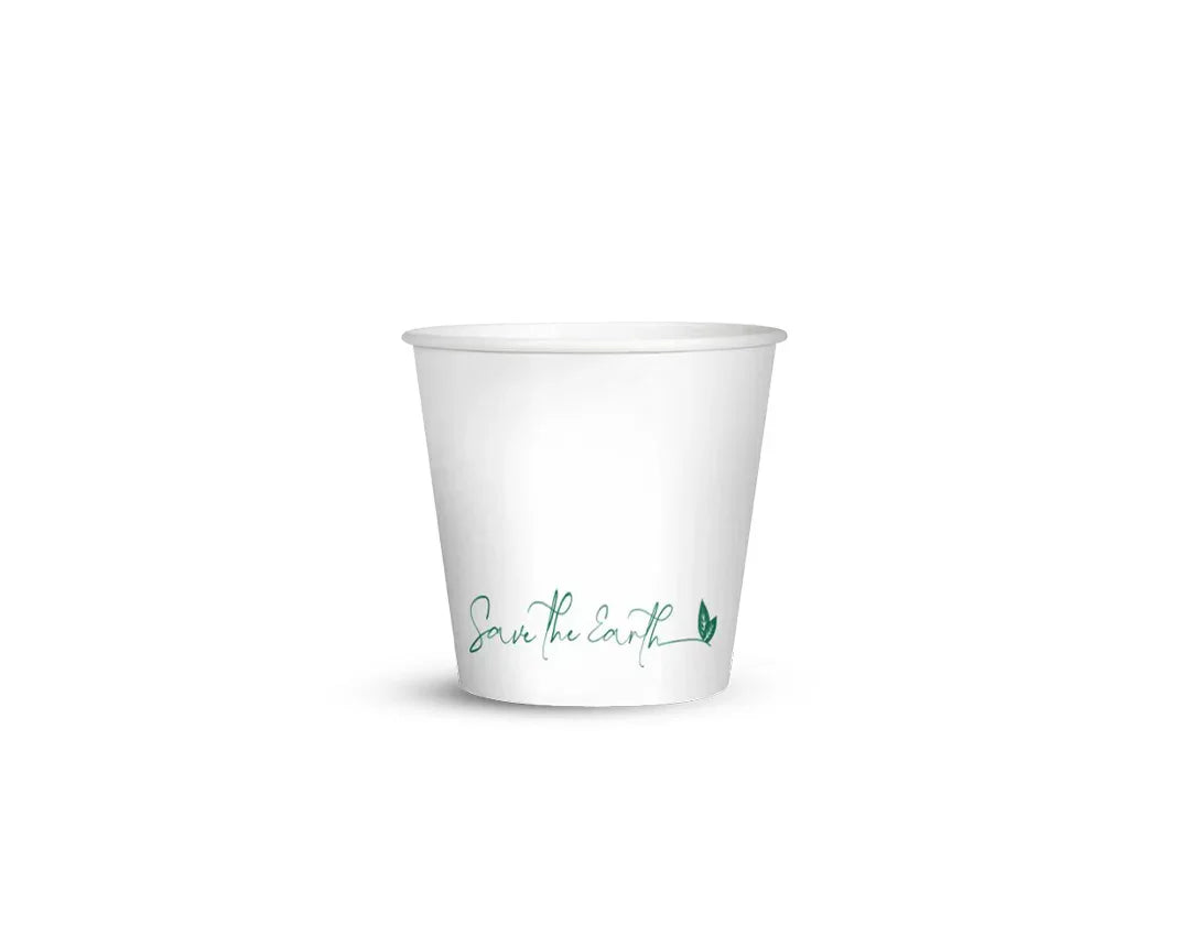Copo Papel Cartão Branco 90ml Café Expresso Take Away Empresas Escritórios