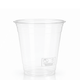 Copo PET Transparente 266ml Plástico Descartável Açaí Salada Fruta Take Away Restaurante Bar Catering