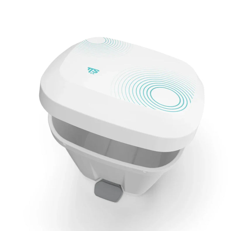 Balde do Lixo Profissional com Pedal 50L da TTS MOJI, design moderno e funcional para utilização intensiva.