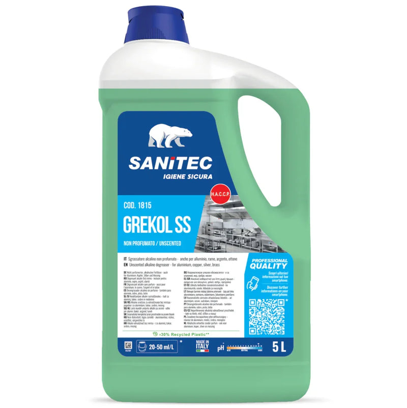 Garrafão de Desengodurante Multiusos Forte Industrial 5 Litros da marca SANITEC GREKOL