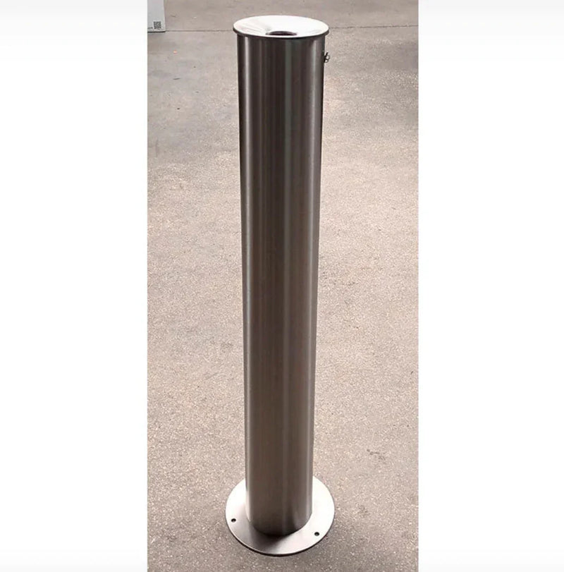 Cinzeiro Inox Pé Alto Empresas Escritórios Hotel Lojas Centro Comercial